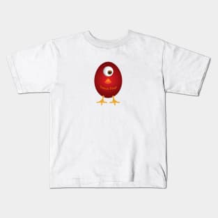 Sneek Peep - Look First Hatch Later Humor Kids T-Shirt